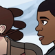 Rey and Finn, bffs forever.